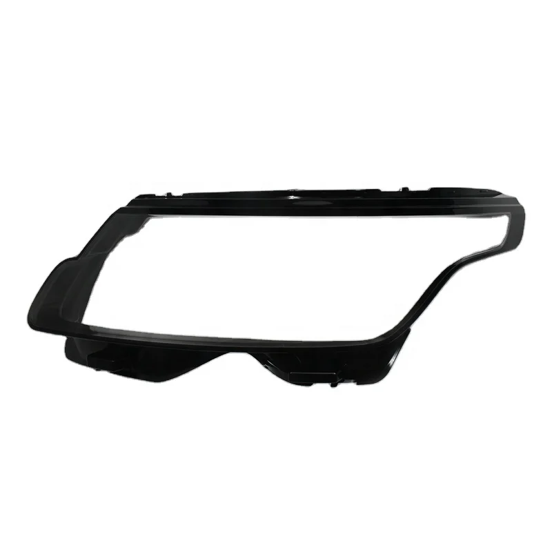 

PORBAO Auto Parts Black Border Transparent Headlight Glass Lens Cover for VOGUe 18-20 Year