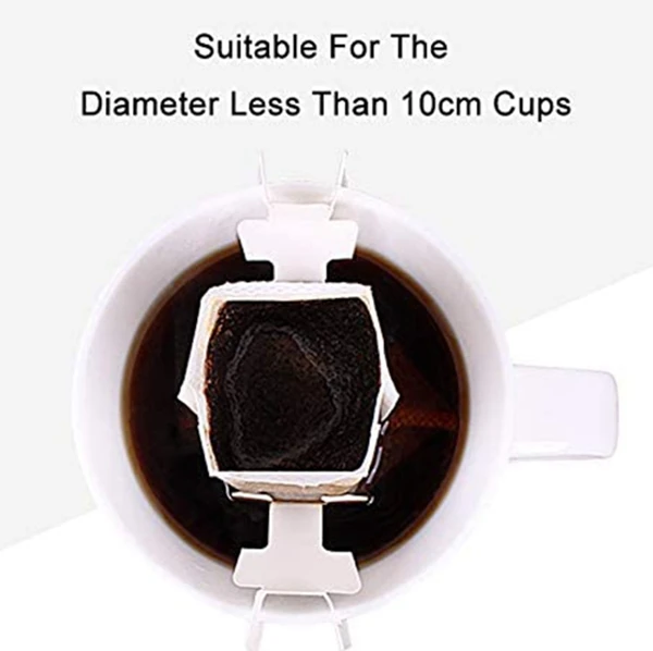 

50Pcs Portable Drip Coffee Filter Bag Home Office Travel Diy Hanging Ear Coffee Filter Brewed Espresso Filter Bag