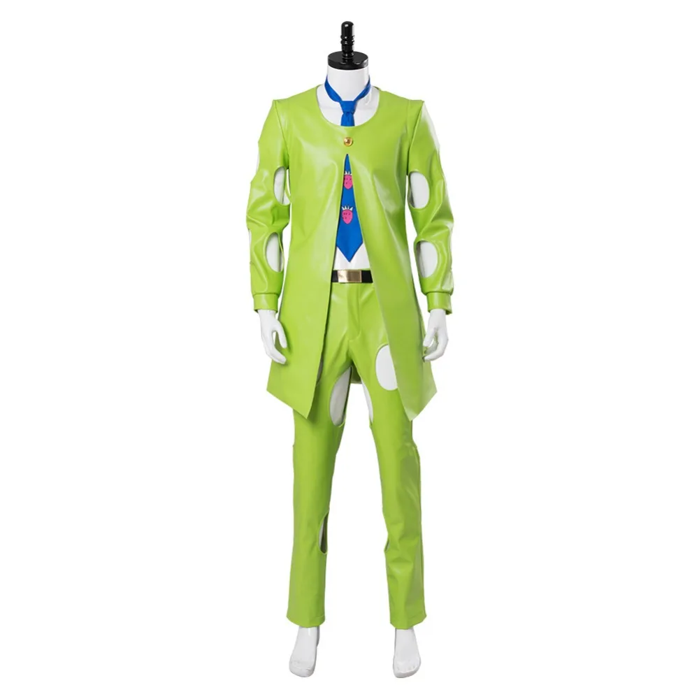 

JoJo's Bizarre Adventure: Golden Wind Pannacotta Fugo Suit Cosplay Costume Halloween Carnival Costumes Full Set Wigs and shoes