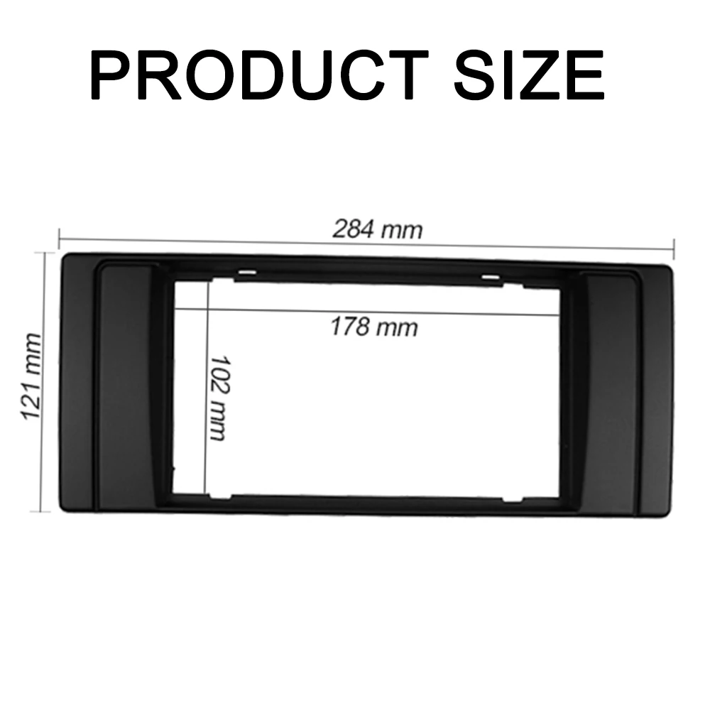 Для BMW 5-Series E53 X5 E39 двойной Din Fascia радио CD DVD GPS стерео Панель Крепление для приборной