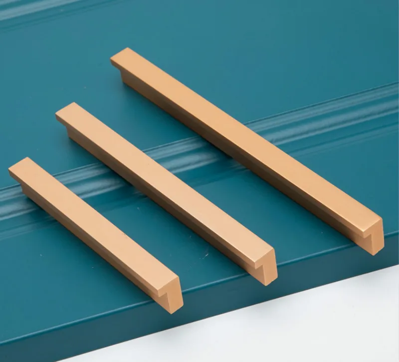 Европейский матовый золотой черный мебельный шкаф дверные ручки фурнитура для