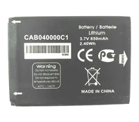 westrock 650mah cab22b0000c1 cab2170002c1 cab0400000c1 battery for alcatel ot203 cell phone