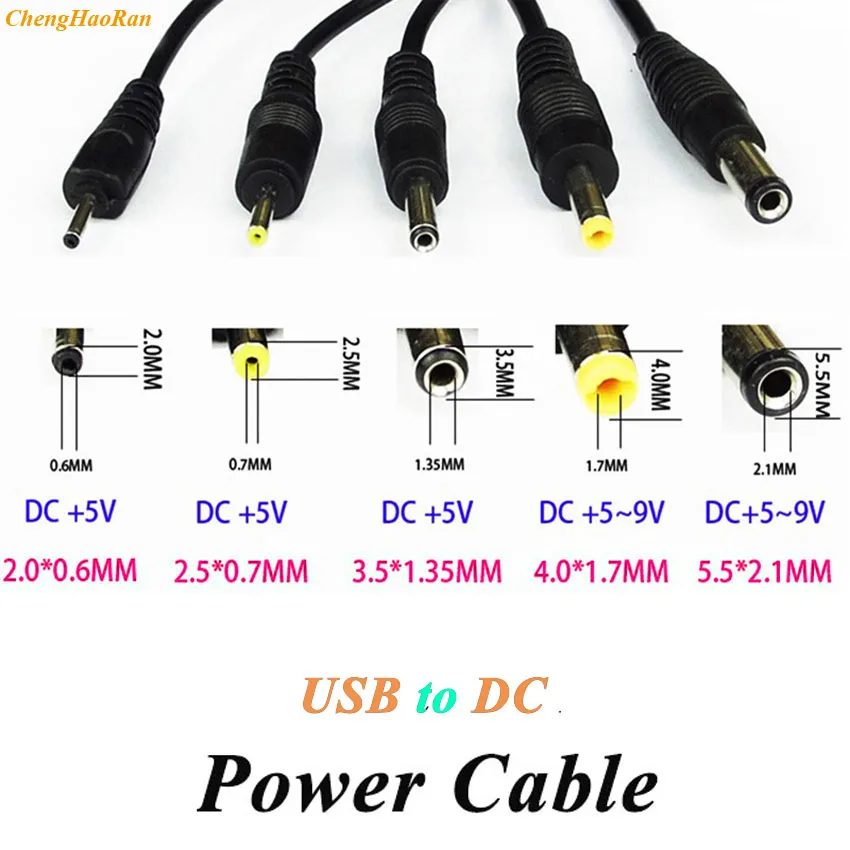 Cltgxdd 1 шт. USB на 5 5*2 2 5*0 7 4 0*1 мм DC кабель питания В адаптер Jack зарядное устройство