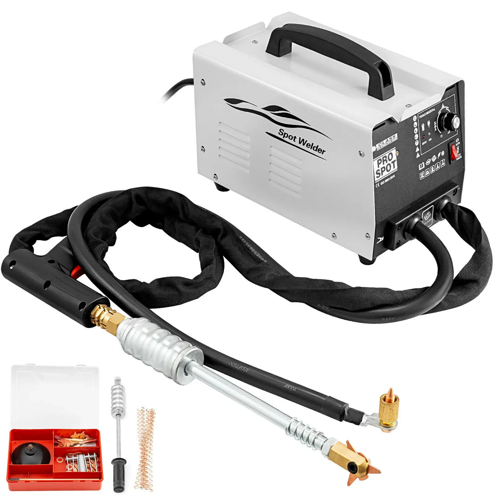 VEVOR 3500A Dent Puller точечный сварщик 1.8KW 2 сварочные пистолеты панель капота
