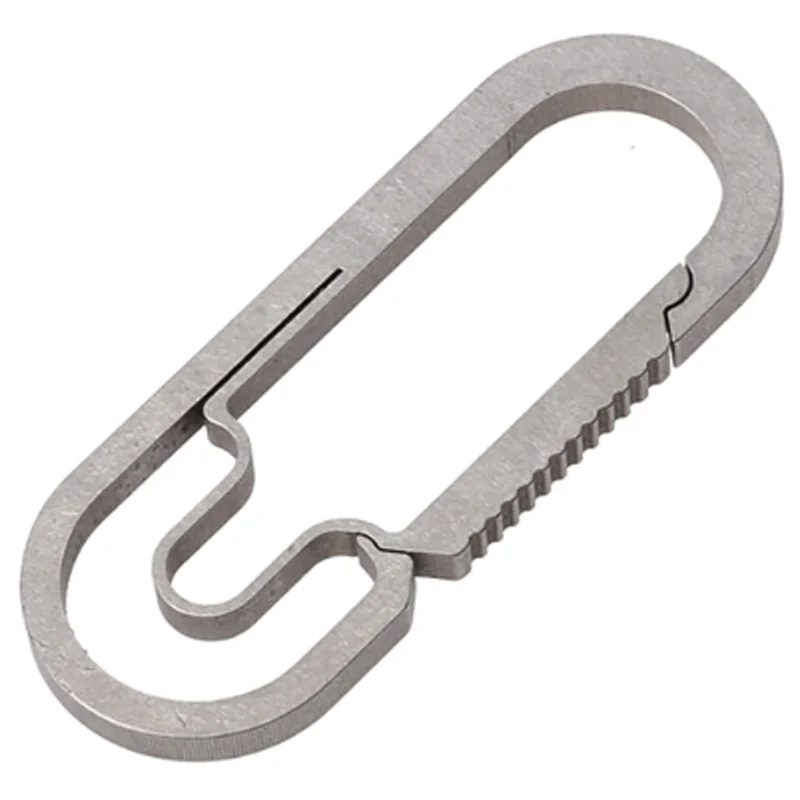 Edc Открытый кемпинг карабин титановый сплав брелок висячая Пряжка