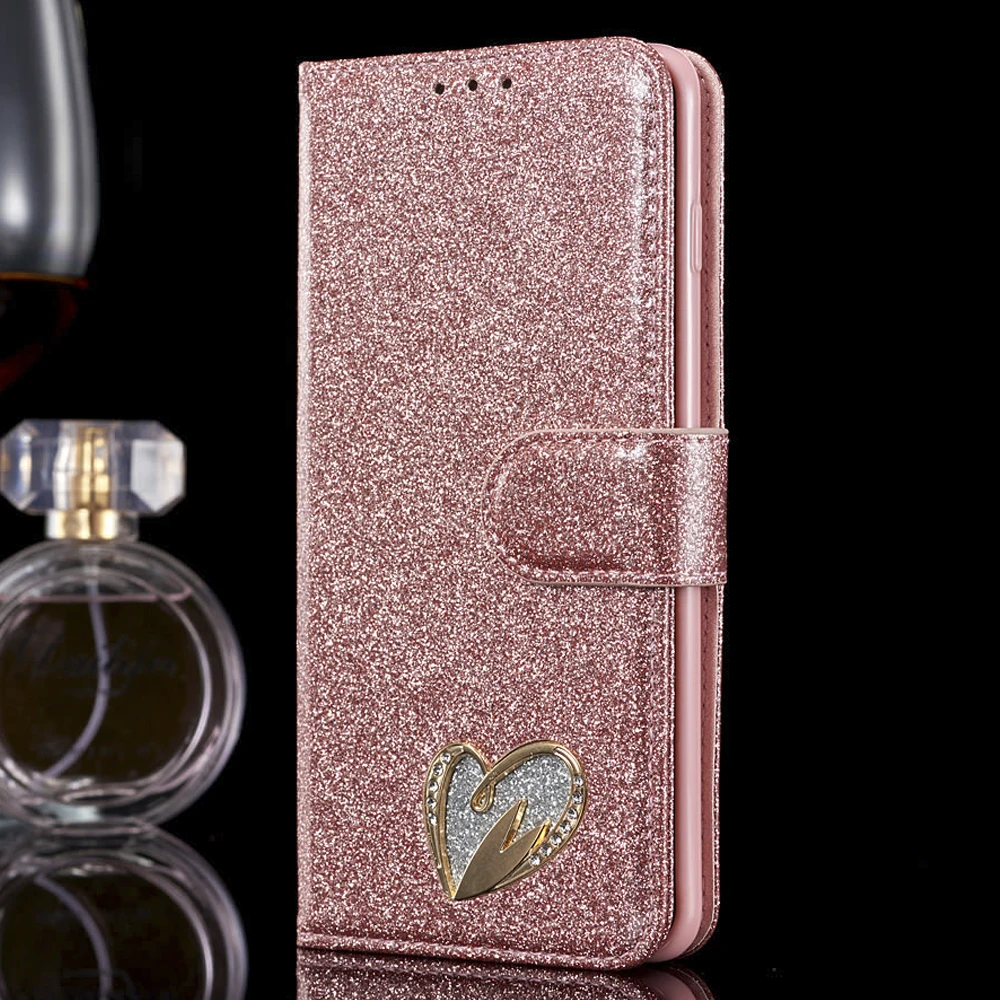 Чехол Love Jewell для iPhone 12 Mini 11 Pro Max 6 6S Plus XS XR блестящий кожаный флип кейс 8 7 X S iPhone11 5 5S SE