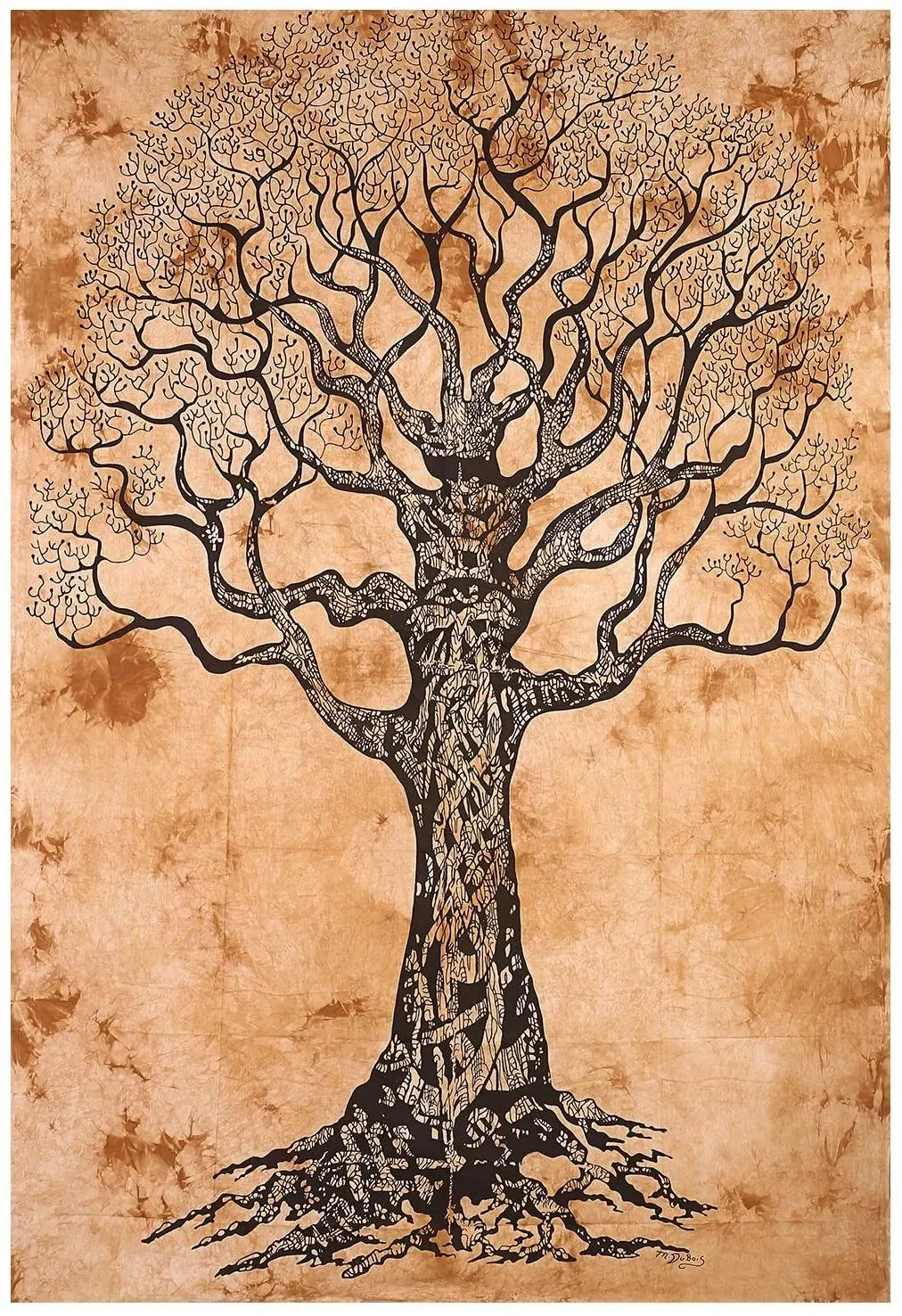 Hippie Gypsy Wall Hanging Tree of Life Tapestry