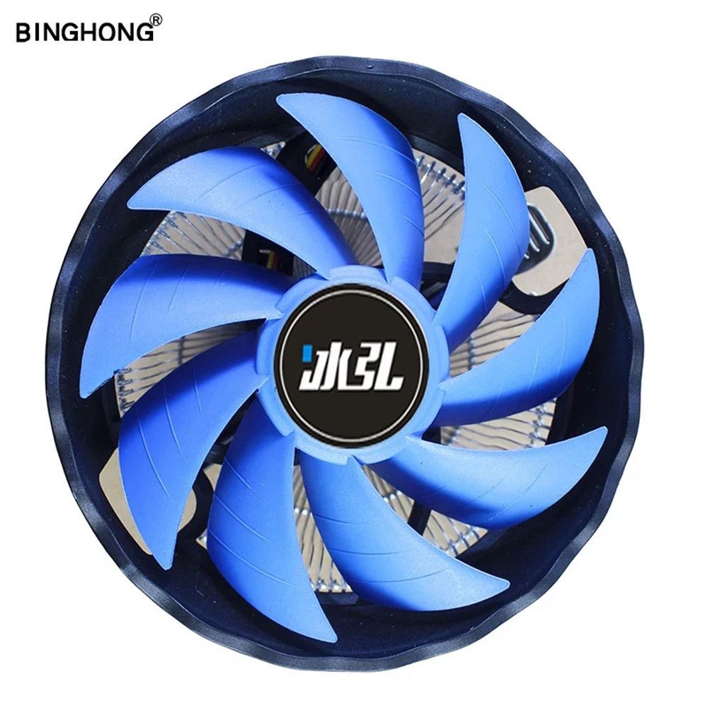 

BINGHONG CPU Cooler 12CM 12V CPU Heat Sink Motherboard Cooling Fan for Intel AM2+ AM3+ AM4 FM 1150 1151 1155 1156 CPU Radiator