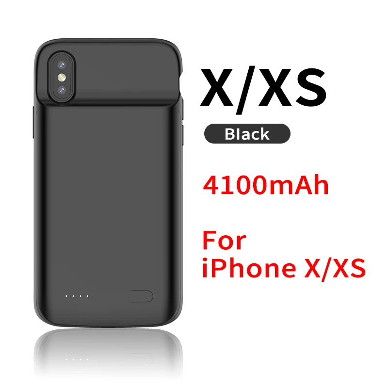 Чехол для зарядного устройства Gagaking 5000/7200 мАч для iPhone 6/6 S/6 P/6SP/7/7 P/8/8 P power Bank чехол для зарядки внешнего аккумулятора - Цвет: for iphone X XS