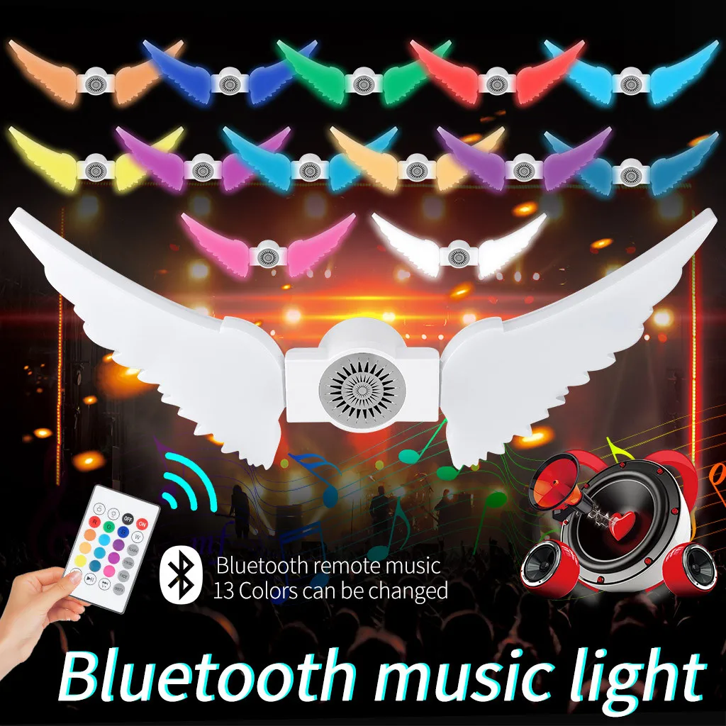 Bluetooth музыкальный плеер светодиодный светильник 130 50 Вт RGB + беспроводной умный