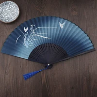 portable folding fan classical summer creative handheld fan women home room outdoor abanico de mano cooling products df50sz