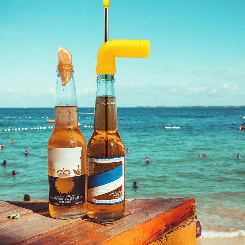 1 шт. соломинка для подводного плавания пива воронка Бонга Slammer двойное снорклинг