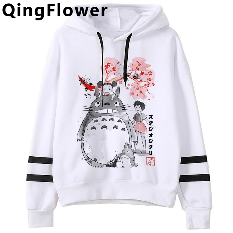 

Totoro Kawaii Funny Cartoon Japanese Anime Hoodies Women Graphic 90s Cute Japanese Anime Sweatshirt Warm Fashion Hoody Female 18