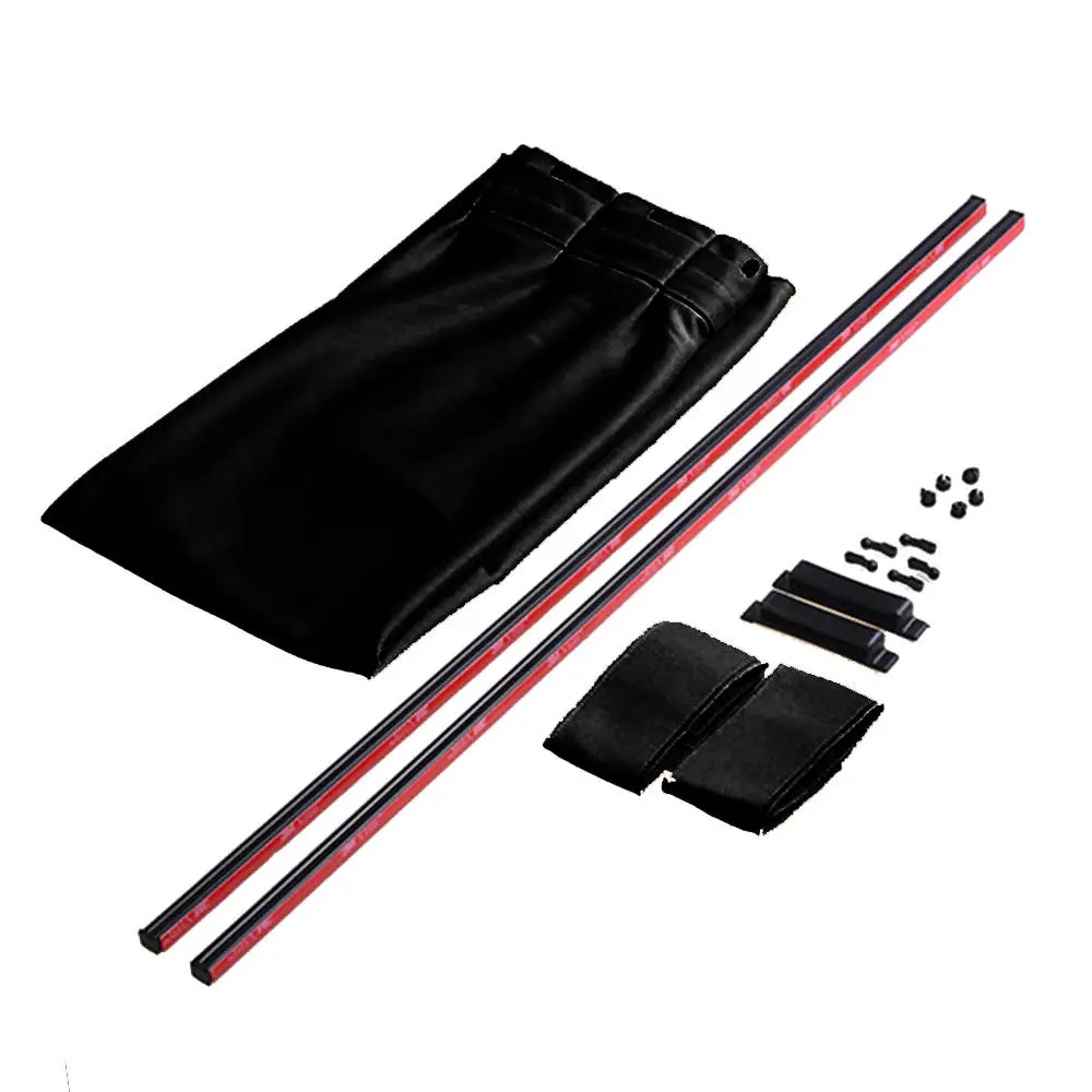 

2Pcs Universal Luxury VIP Car Van SUV Window Curtain UV Sunshade Visor Kit Foldable Car Rear Window Sunshade Car Accessories