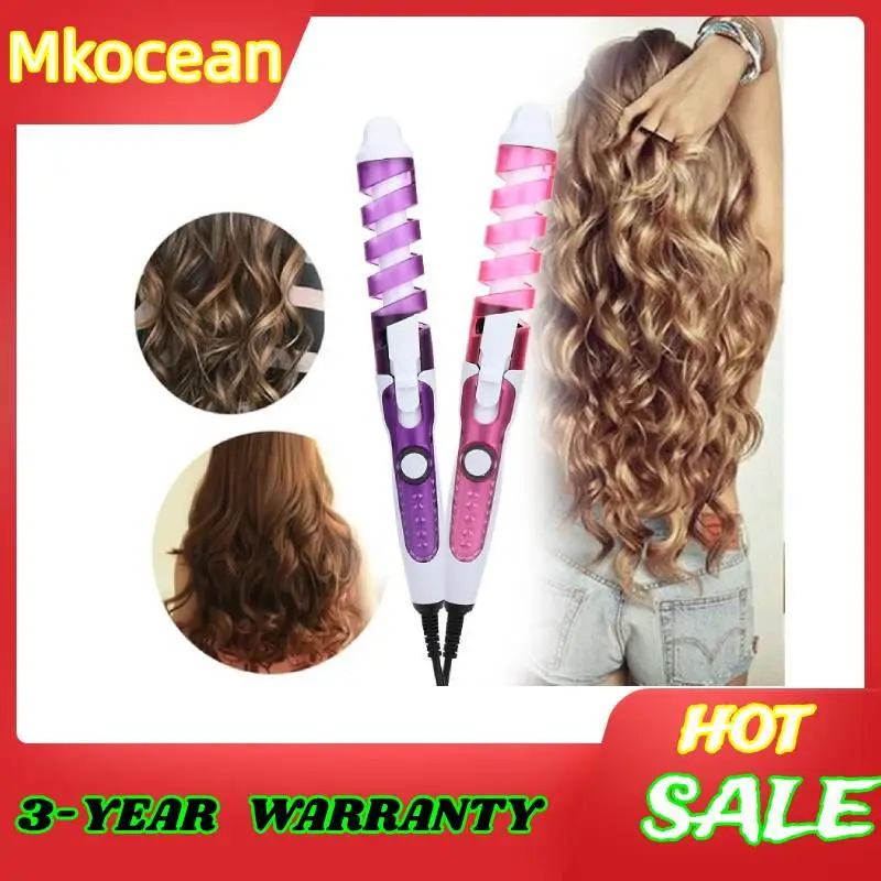 

Professional Hair Curler Roller Magic Spiral Curling Iron Fast Heating Curling Wand Electric Hair Styler Pro Styling Tool