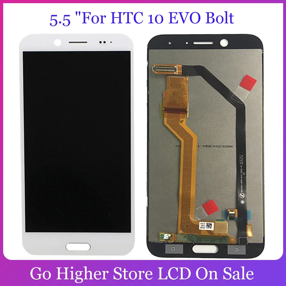ЖК-дисплей 5 дюйма для HTC 10 EVO сенсорный экран дигитайзер Bolt запасные части |