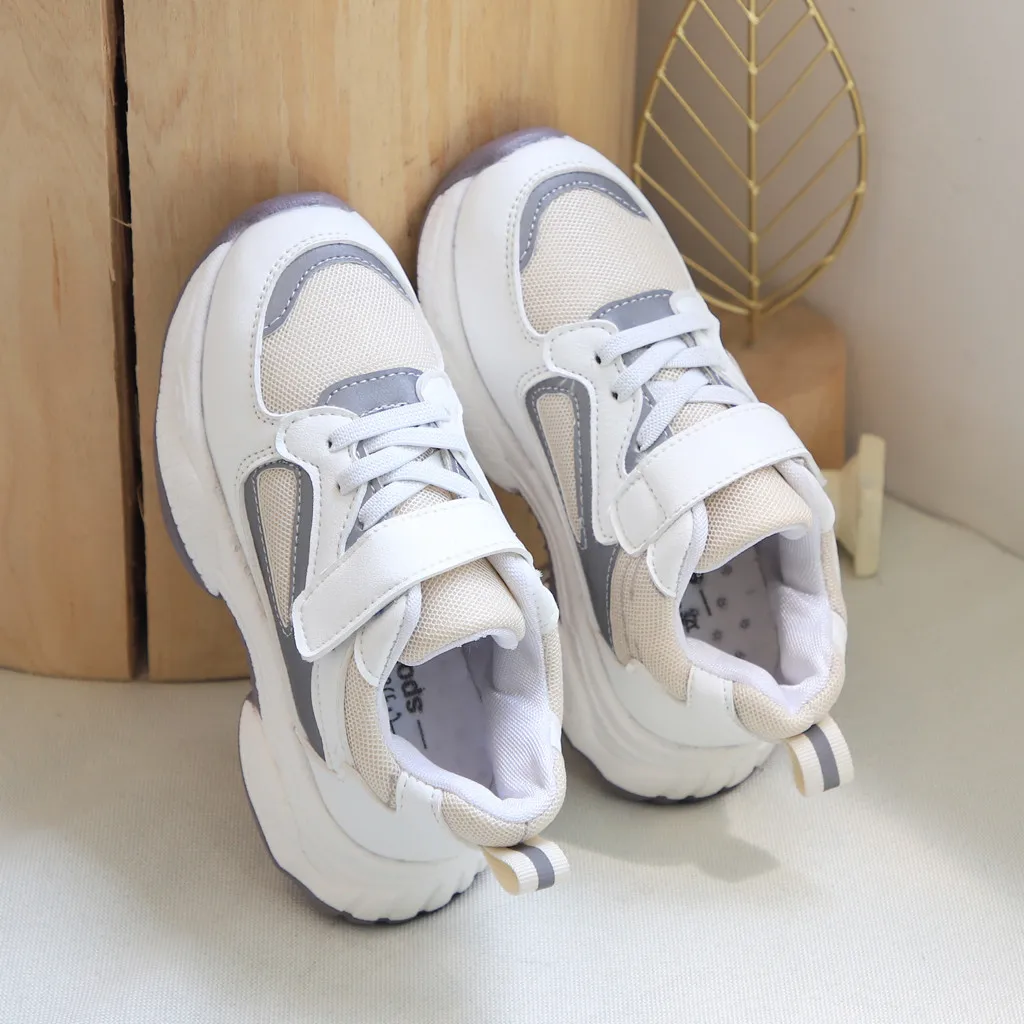 

New Autumn Kids Shoes Breathable Boys Girls Sport Shoes Children Casual Sneakers Baby Running Shoes Mesh Non-Slip Shoes