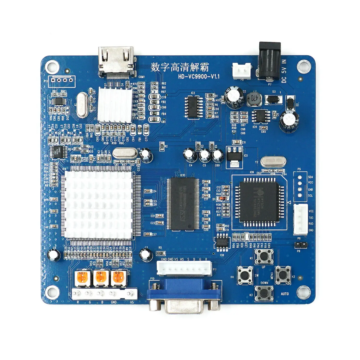 

Arcade Game RGB CGA EGA to HDMI HD Game Video Converter Output Board