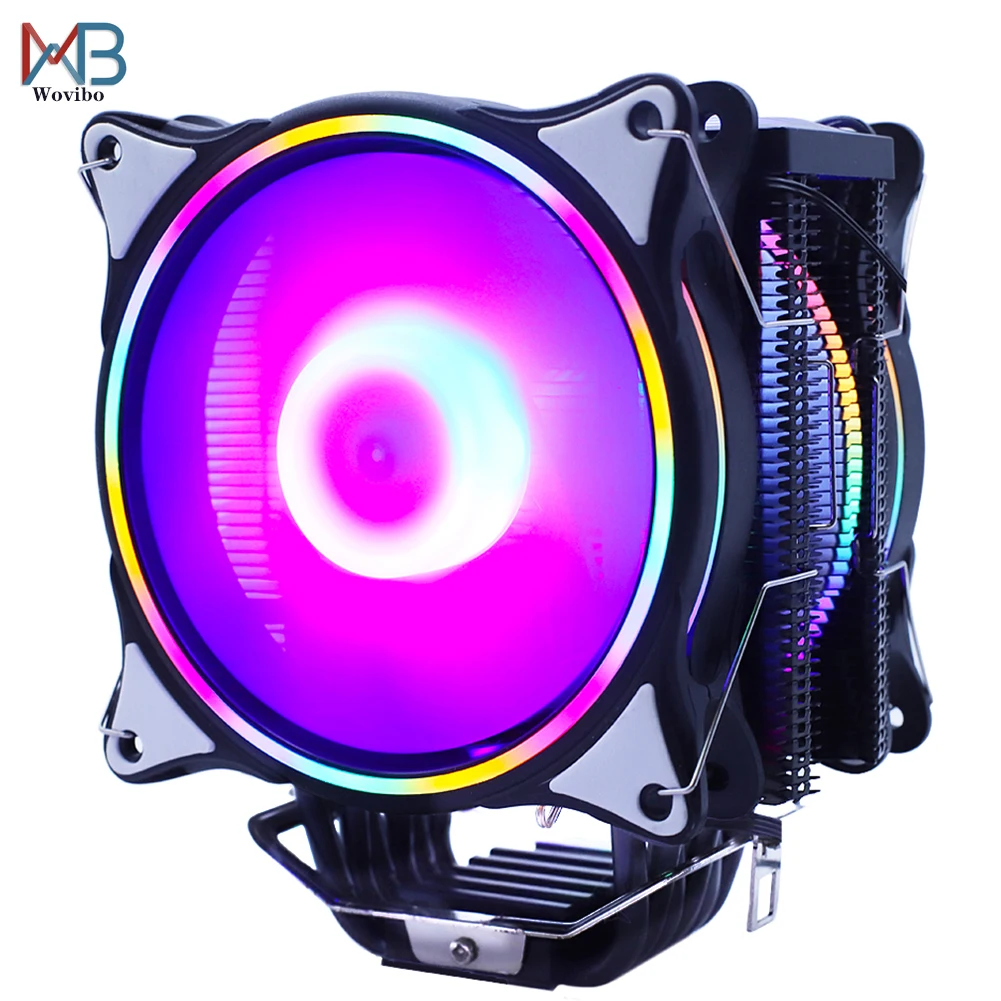 2020 новые Процессор охлаждающий вентилятор 120 мм 160W TDP Охлаждение Шим 4PIN для LGA 115x1366