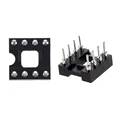 SODIAL(R) 60 szt. 8 okrągłych pinów 2.54Mm Pitch DIP Ic gniazda adaptera
