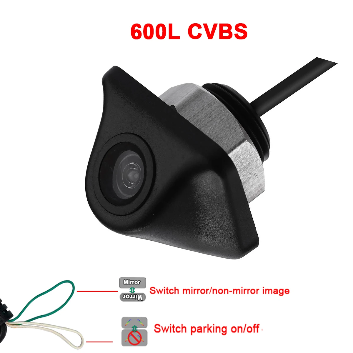 

Ночное видение Универсальная автомобильная парковочная камера заднего вида HD Водонепроницаемая широкоугольная Автомобильная Передняя камера заднего вида