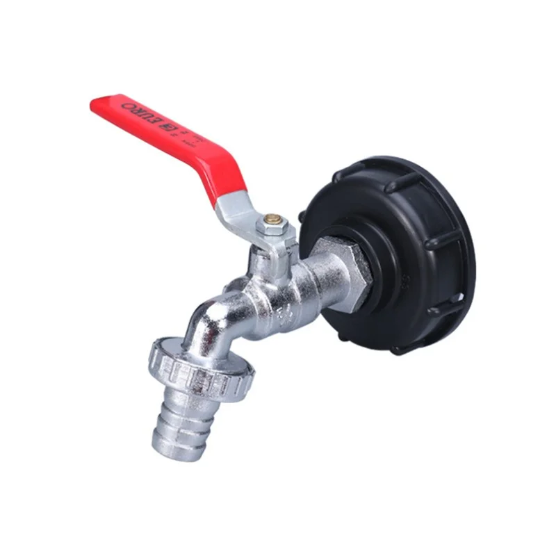 Прочный переходник для крана резервуара IBC S60 * 6 до 1/2 'Ɖ/4'' с грубой резьбой