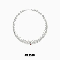 kvk temperament advanced spider form cook necklace light luxury niche design personalized clavicle chain jewelry