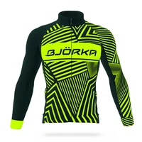 bjorka cycling winter long sleeves warm jersey men team outdoor sportswear maillot ciclsimo ropa bike clothing roadbike apparel