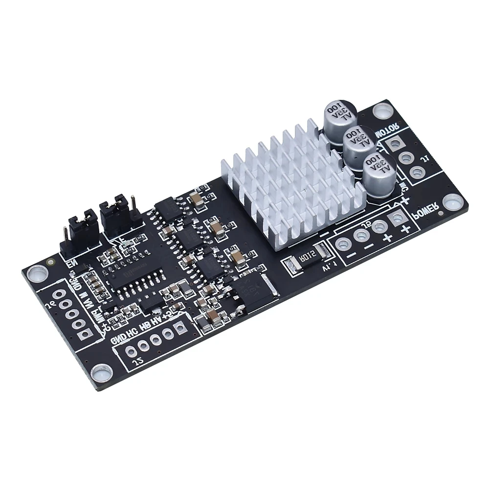 200W ПШМ трехфазный контроллер DC безщеточного двигателя с Холловским эффектом, плата драйвера, может управляться в обоих направлениях.