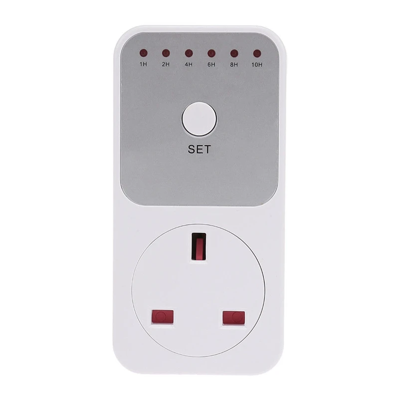 

Smart Control Countdown Timer Switch Plug-In Socket Auto Shut Off Outlet Uk Plug