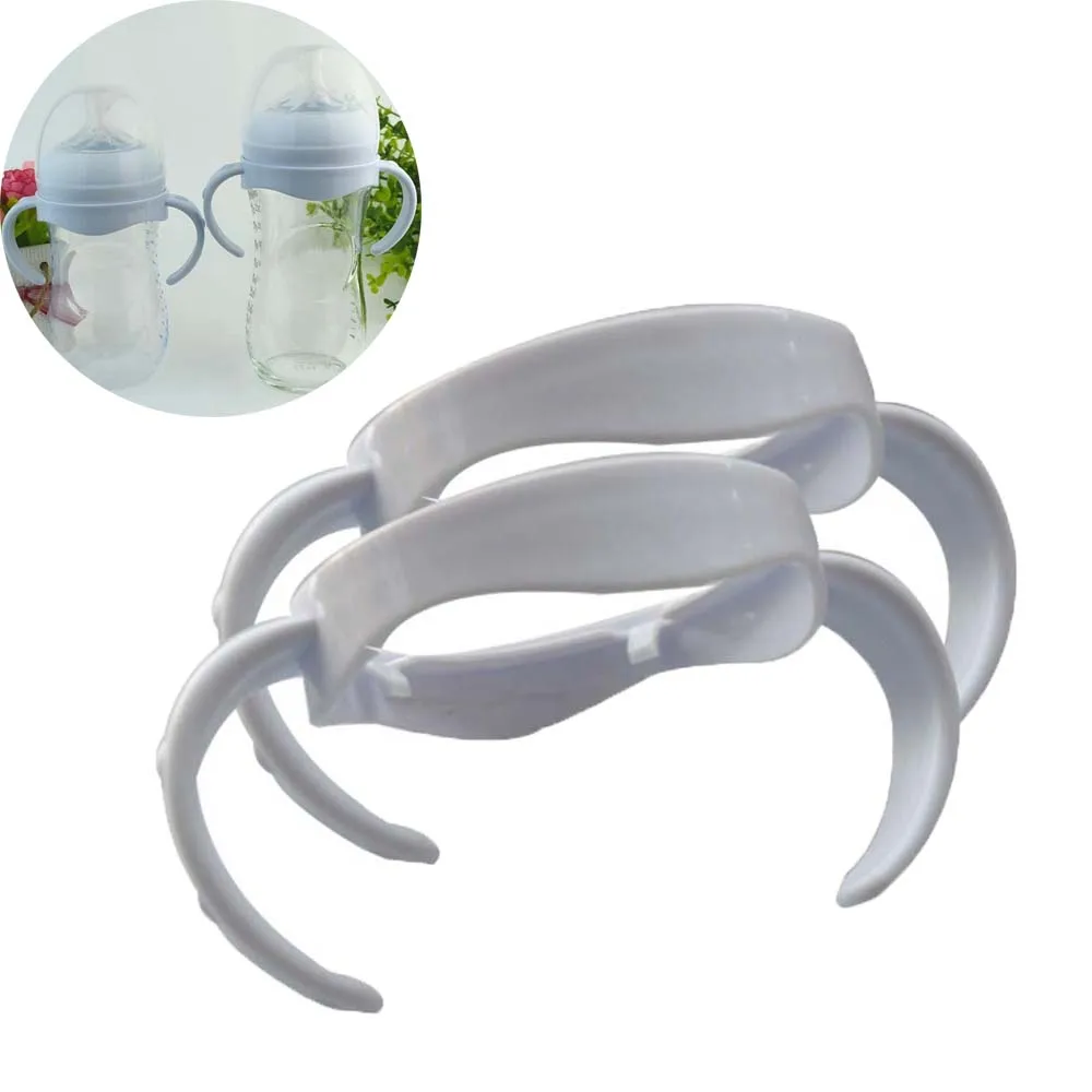 Ручка-бутылочка для детских бутылочек из полипропилена и стекла с широким горлом