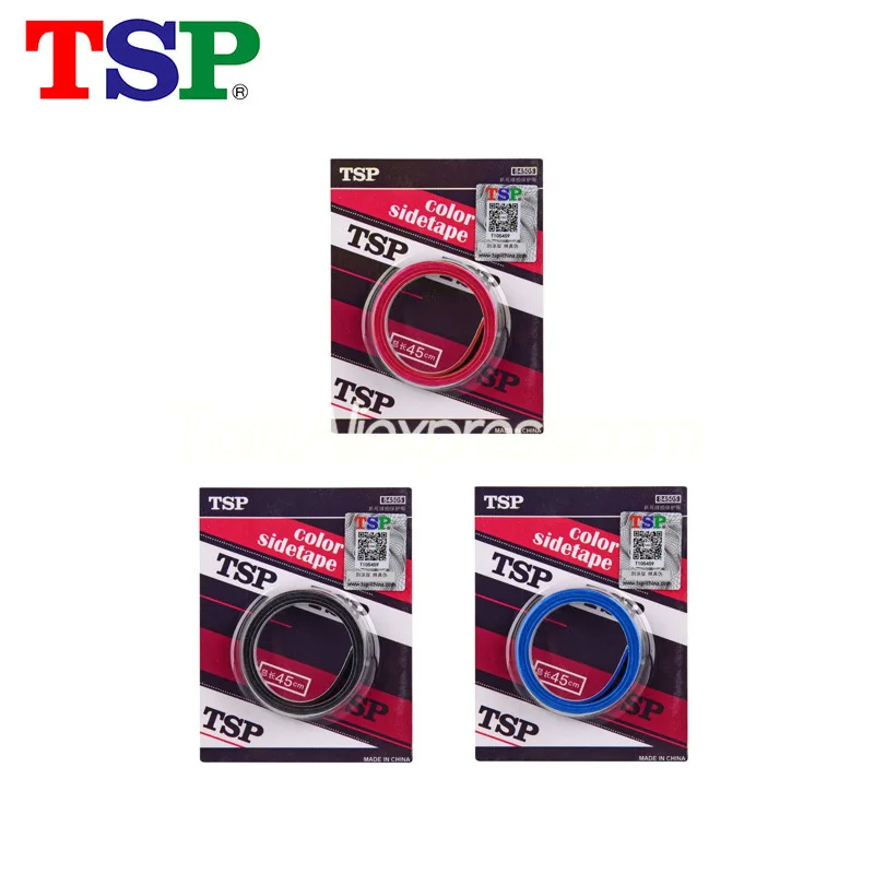 2x оригинальная TSP ракетка для настольного тенниса клейкая лента боковая защитная