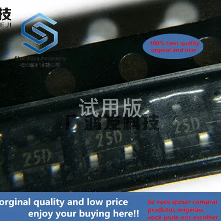 

10pcs 100% orginal new SR25D 2.5V voltage reference IC silk screen 25D SOT-23 SR25ADTA