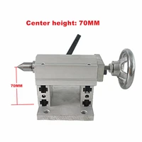 cnc tailstock for rotary axis center height 70mm92mm telescopic stroke 50mm cnc router engraver milling machine