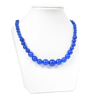 blue chalcedony tigereye garnet necklaces beads wholesale fine jewelry gem women necklace hand made accessories festival gift