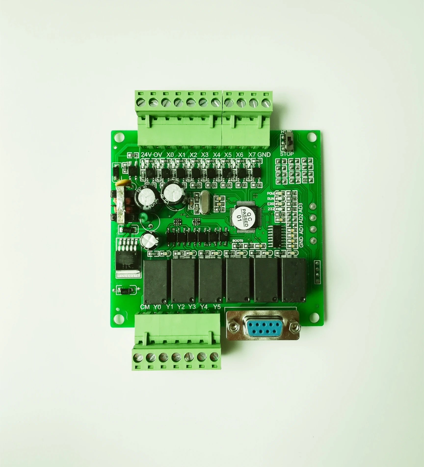 Плата промышленного управления PLC совместимая с FX1N 14MR MT онлайн-загрузкой