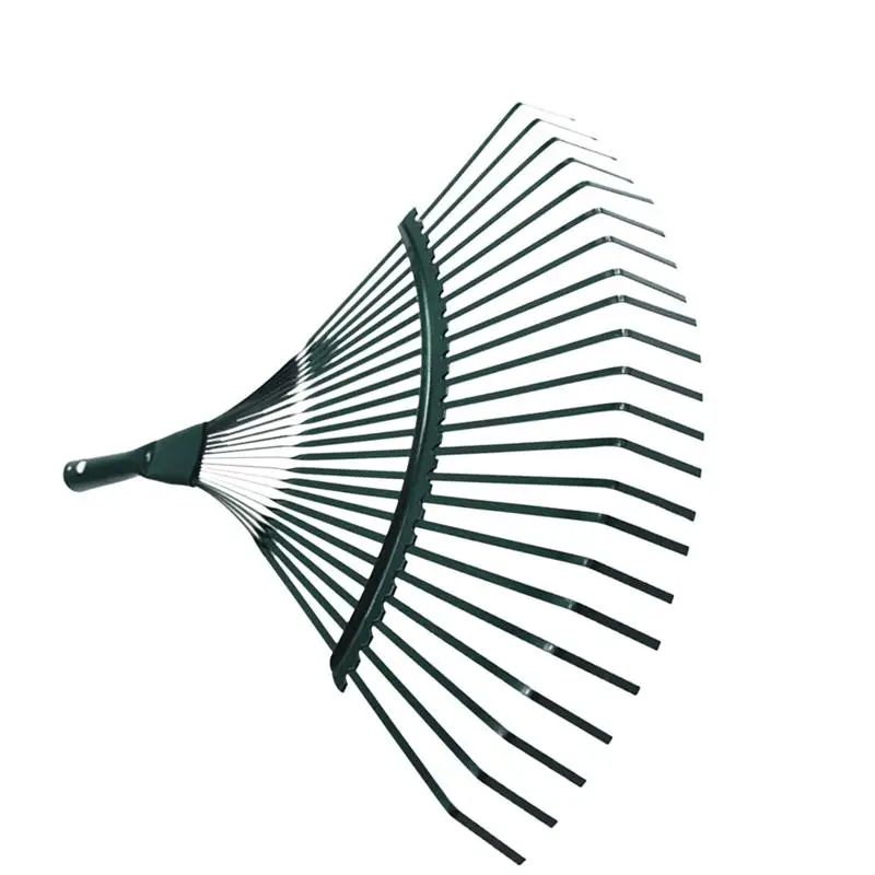 22 зубы грабли листьев с деревянной ручкой практичный инструмент для уборки сада