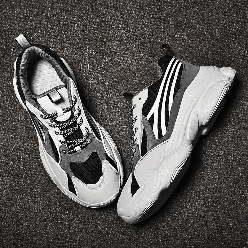 Новая обувь модные дышащие кроссовки мужская повседневная 47 больших размеров