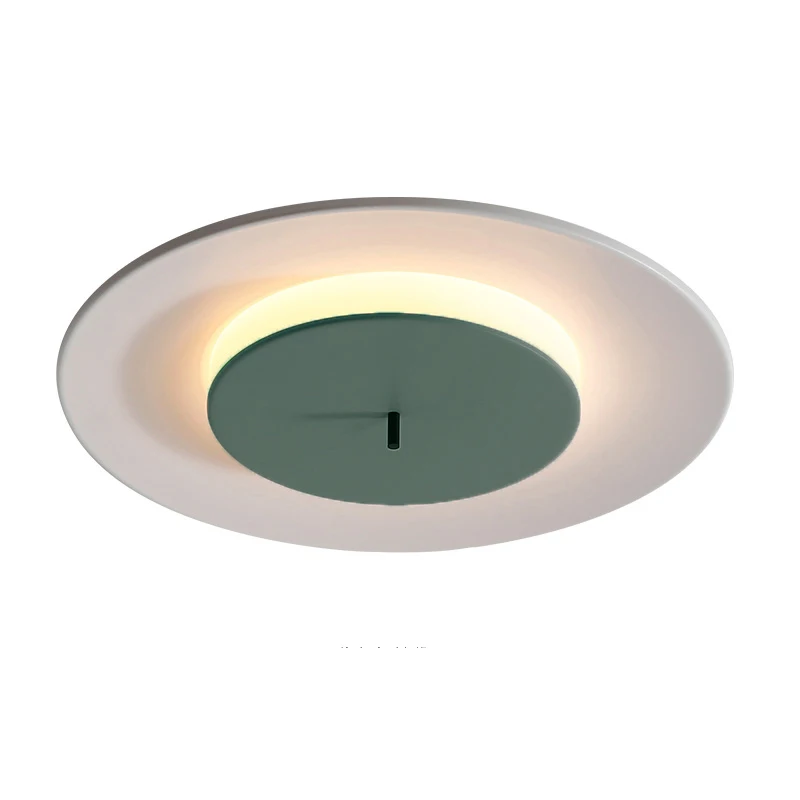 

Modern Art Design UFO Disc LED Ceiling Light For Restaurant Living Room Table Study Fixtures Metail Chandelier Ceiling Lamp