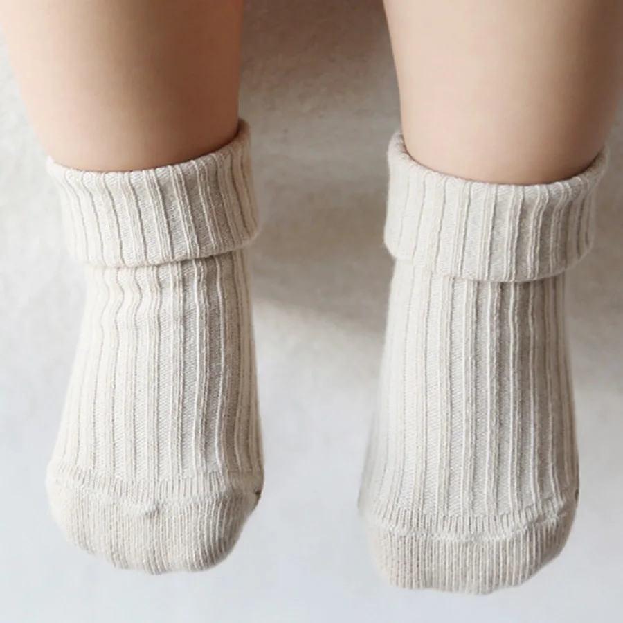 Baby Socks Cute Soft Newborn Child Girl Boy non-slip 0~24 Months | Детская одежда и обувь