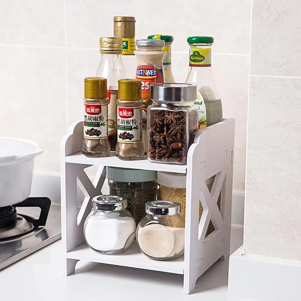Кухонная емкость для приправ полка хранения бутылок многоуровневый органайзер
