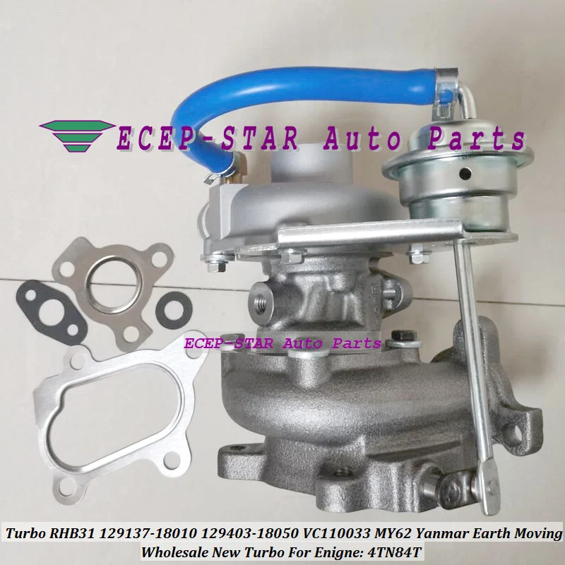 Бесплатная доставка RHB31 VA110021 VA110024 129403-18050 129189-18010 Turbo для промышленного двигателя