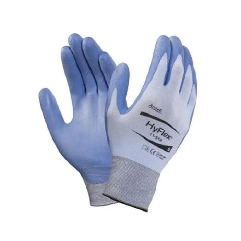 Ansell HyFlex®11-518 пальмовое полиуретановое покрытие эластичное волокно нейлон