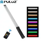 PULUZ RGB Цвет Фул Phototgraphy светодиодный Регулируемая Цвет Температура ручной светодиодный светильник дистанционного Управление видео заполните лампы