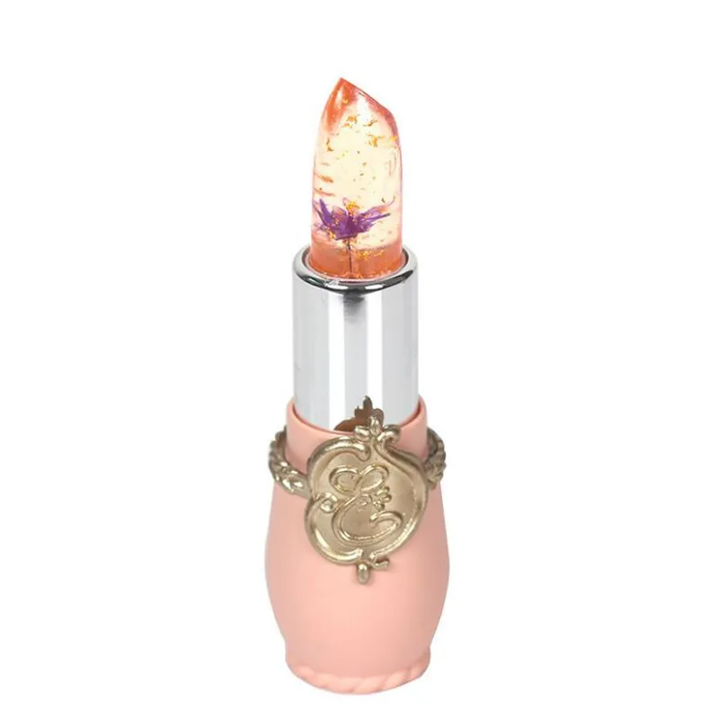 Водостойкая прозрачная губная помада стойкая меняющая цвет при температуре 6