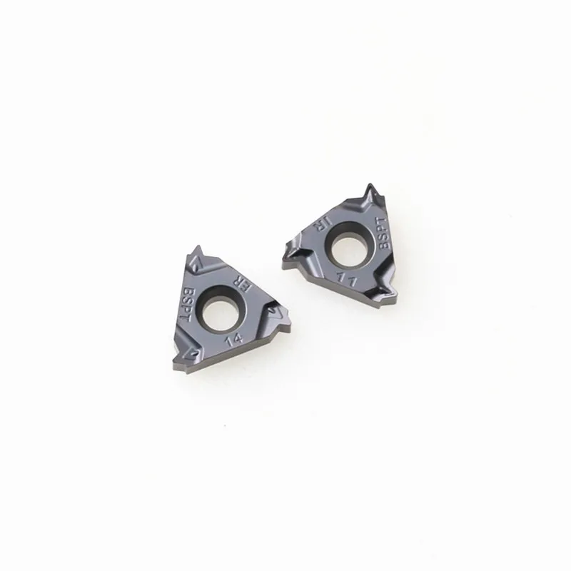 10 шт. 16ERM 16IRM 16ER 11 14 19 BSPT TT9030 токарный инструмент обработки Cnc карбид Вставки резьбы