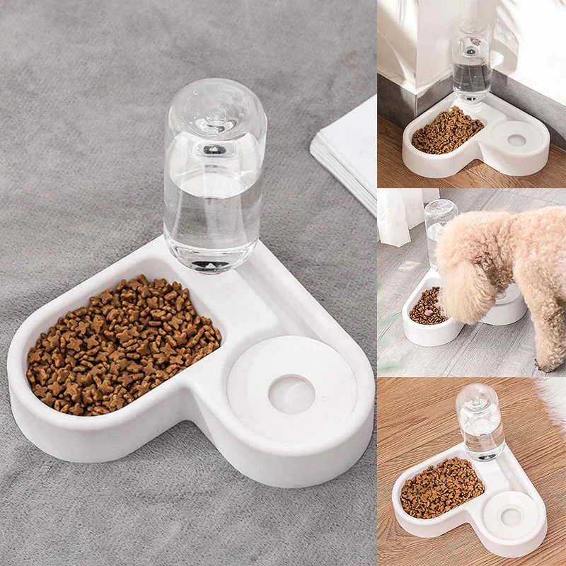 

Automatic Feeder Waterer Detachable Cat Dog Feeding Travel Bowl Foldable Pet Supplies Comedero Perro
