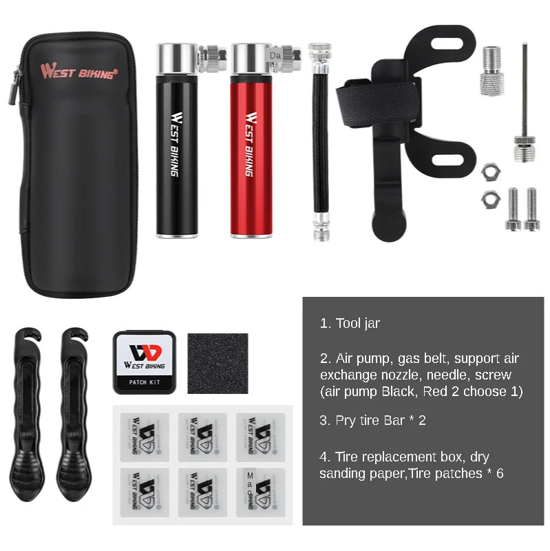 Bicycle repair kit bicycle tire pump lever tool multi function set portable bottle bag new | Спорт и развлечения
