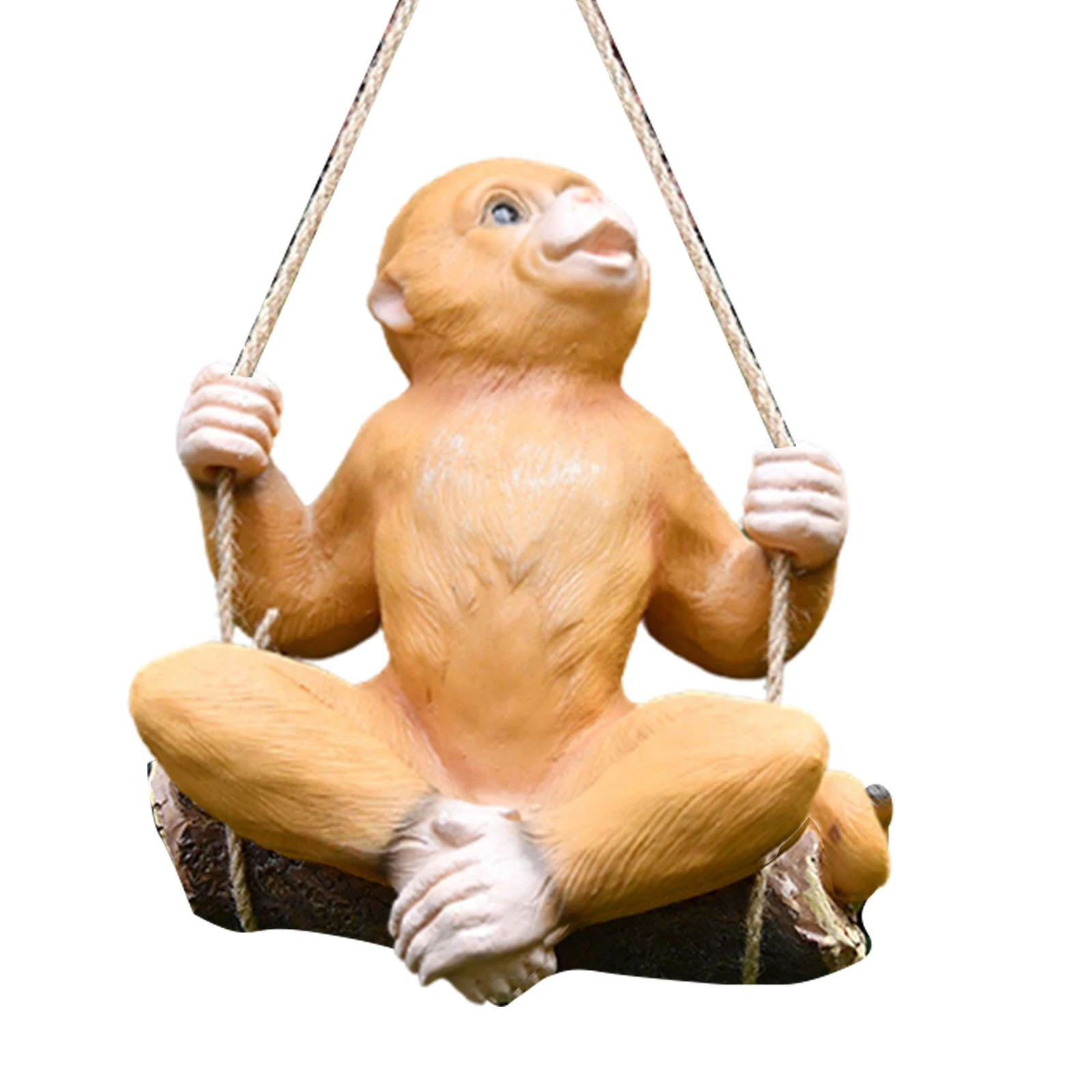 Моделирование животных украшение статуи подвесы с принтом обезьяна гардент