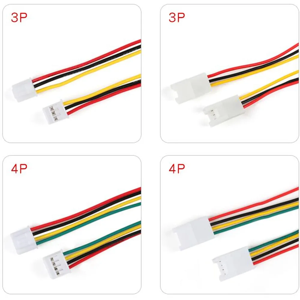 

HY2.0 2.0mm Connector Single Head Male/Female Extension Cord Electronic Cable Connection Terminal Wires 20CM 2P 3P 4P 5P 6PPIN